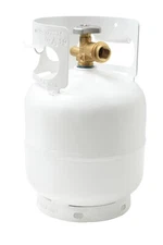 5 lb Steel Propane Tank Refillable 1 Gallon Cylinder with OPD Valve