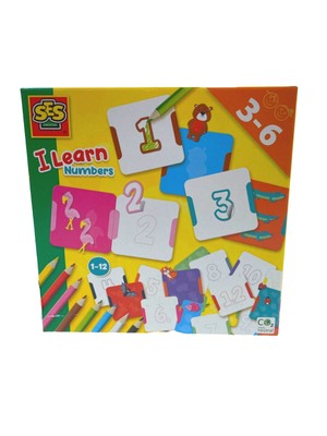 Ses Creative I Learn Numbers 2-In-1 Set, 3 - 6 Jahre #5000325