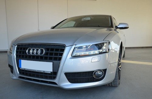 Sourcils / Caches phares garnitures / masques pour Audi A5 8T B8 2007-2016 - Picture 3 of 5
