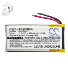 Battery for Cardo Scala Rider Duo SRPT0102 Bluetooth Headset BAT00007 3.7V 1 PCS