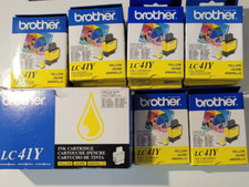 15-Pack GENUINE Brother Ink Cartridge  LC-41Y Yellow EXPIRED 2008