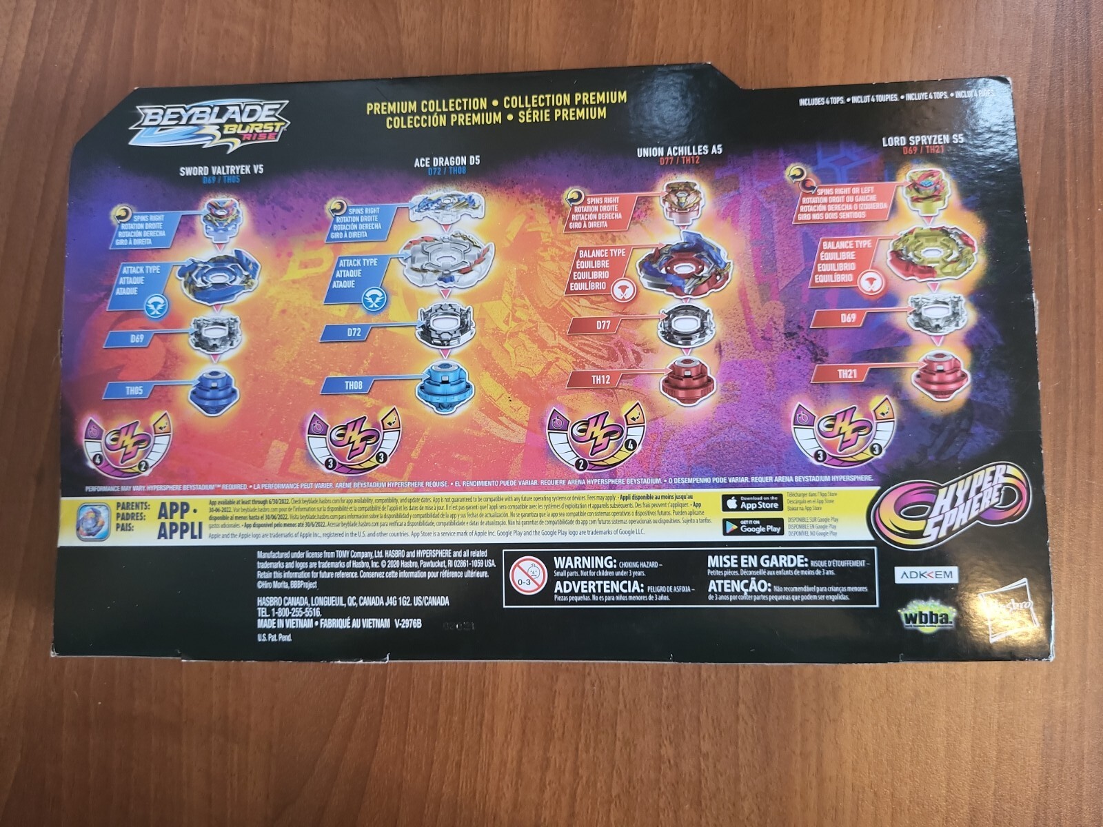 Hasbro Beyblade Burst Rise: Hypersphere 