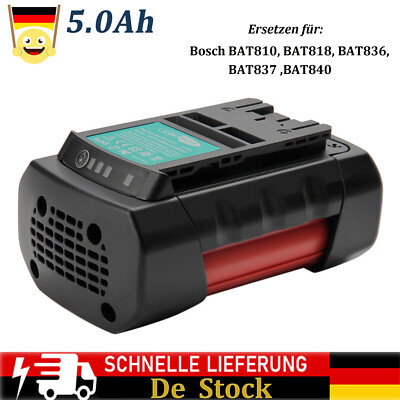 Akku Für Bosch 36V Li-ion 5.0AH System BAT810 BAT818 BAT836 GSB