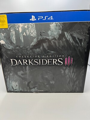 Darksiders III Collector's Edition PS4 Collectible Figurine and Artbook