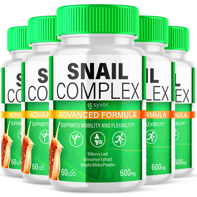 Snail Complex Joint Support Pill Freedom to Move Vitamin Formula 300 Capsules