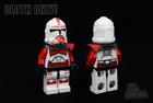 for Minifigure Star Wars Bad Batch Shock Officer Pauldron Custom Cape Lot Set