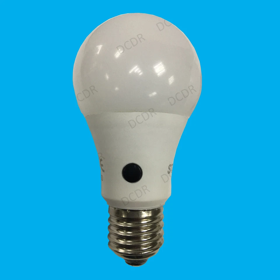 8.5W = 60W LED Pearl GLS Dusk Till Dawn Sensor Security Night Light Bulb ES E27 - Image 2 of 2