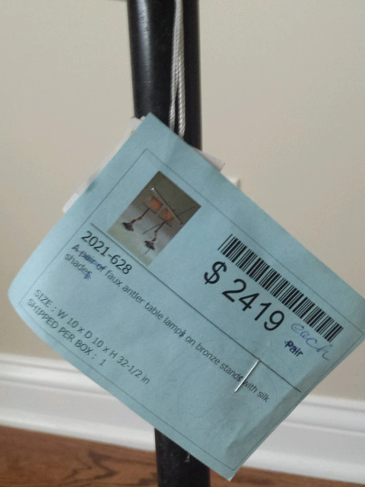  Theodore Alexander Lamp(s) - Image 2 of 4