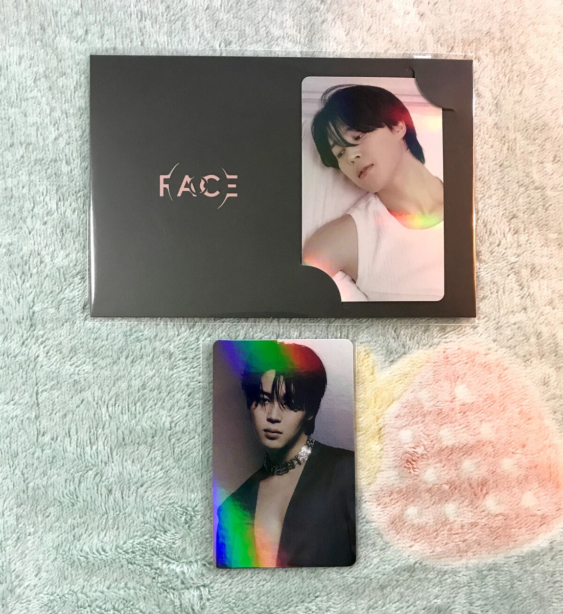 防弾少年団(BTS) - BTS JIMIN Solo Album &#39;FACE&#39;  ホログラム トレカ BTS JIMIN Solo Album 'FACE' ホログラム トレカ