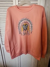 Shein Women's Long-sleeved Sweatshirt Size XL