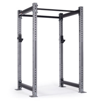 Titan Fitness X-3 Series 80'' Silver Bolt-Down Power Rack, 36'' Depth