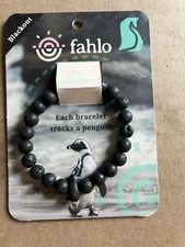Fahlo Animal Tracking Bracelet PENGUIN Blackout Brand New