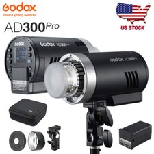 US Godox AD300Pro 300Ws All-in-One Outdoor Flash Strobe Monolight For Canon Sony