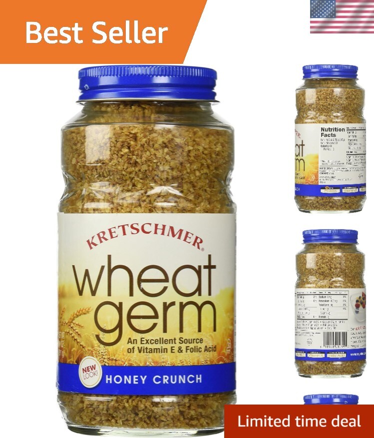 Gourmet Wheat Germ Honey Crunch - Kosher and Nutty Goodness in 11