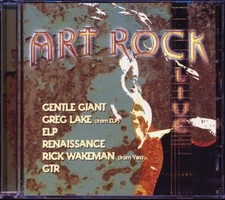 CD Gentle Giant, ELP, Renaissance, GTR, Rick Wakeman, Greg Lake - Art Rock Live