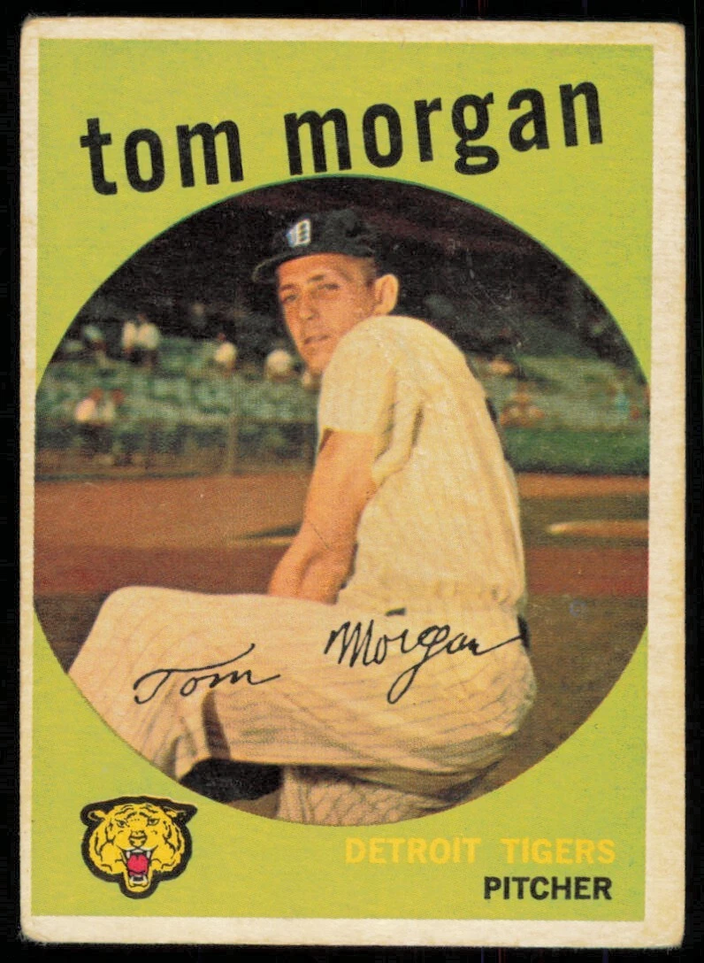 Tom Morgan trading card