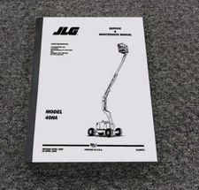 JLG 40HA Articulated Boom Aerial Lift Work Platform Shop Service Repair Manual