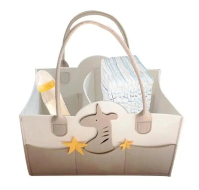 Multiple Compartments Holder Bag for Changing Table and Car, Nursery Essentials