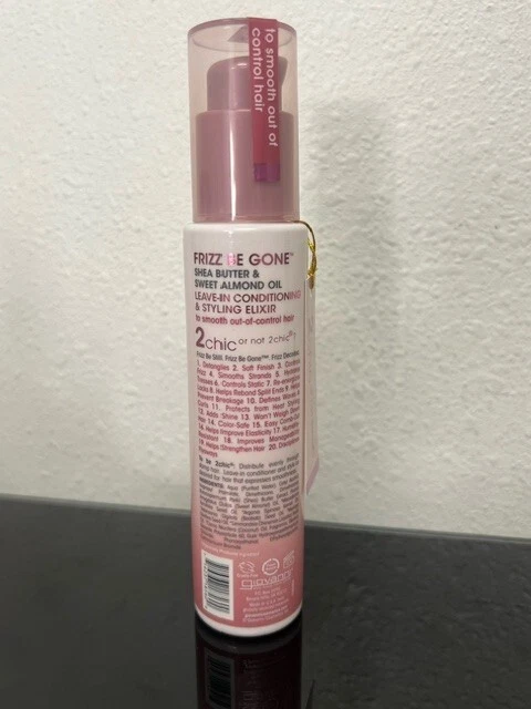 Elixir acondicionador y peinado sin enjuague Giovanni 2chic Frizz Be Gone, 4 fl oz Foto 2 de 2
