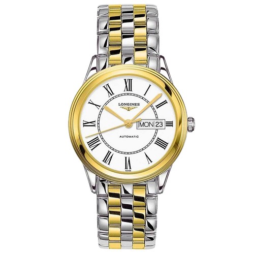 LONGINES Conquest Watches 4018 white WhiteDial Stainless Steel/Plated Gold... Longines Conquest 4018 L1.613.3 Stainless steel White Japan  main image 2