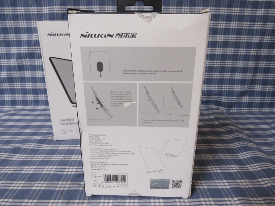 Nillkin Powerhold Tablet Wireless Charging Stand 15w NKT01 (New) FREE SHIPPING. - Image 2 of 4