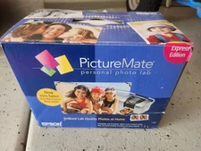 New Epson PictureMate Express Edition Personal Photo Printer Ink Jet Lab