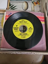 Matt Monro - Pretty Polly / Don't Answer Me Ti Vedo Uscire  - PROMO 45 VG