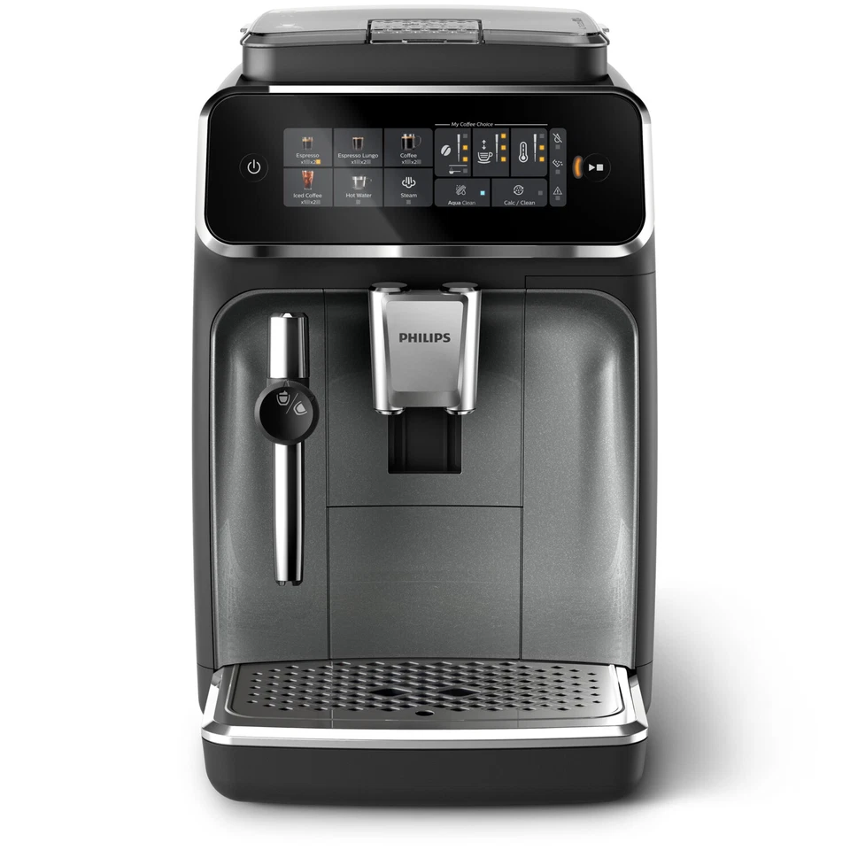 Philips Serie 3300 Macchina Caffè Automatica Espresso Nero e Acciaio EP3323/90 - Immagine 3 di 4