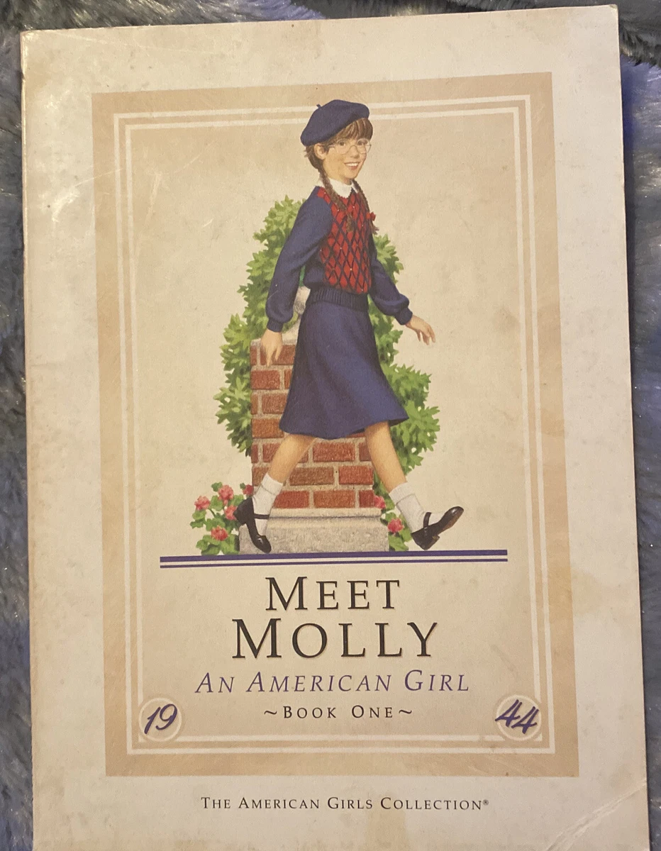 Vintage American Girl Doll Book Meet Molly An American Girl Book