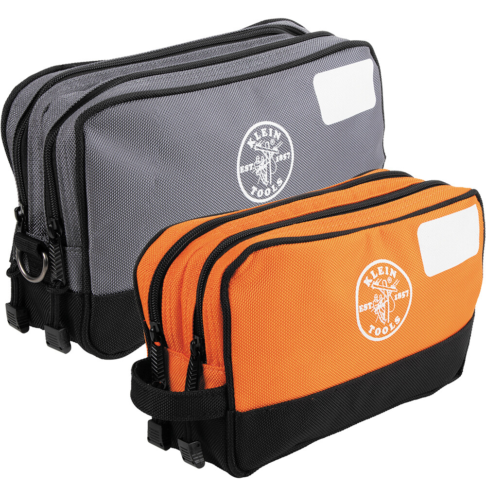 Klein Tools 55579 Double Zipper Tool Bag, 2-Pack | eBay