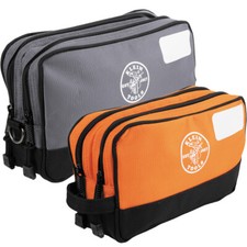 Klein Tools 55579 Double Zipper Tool Bag, 2-P...