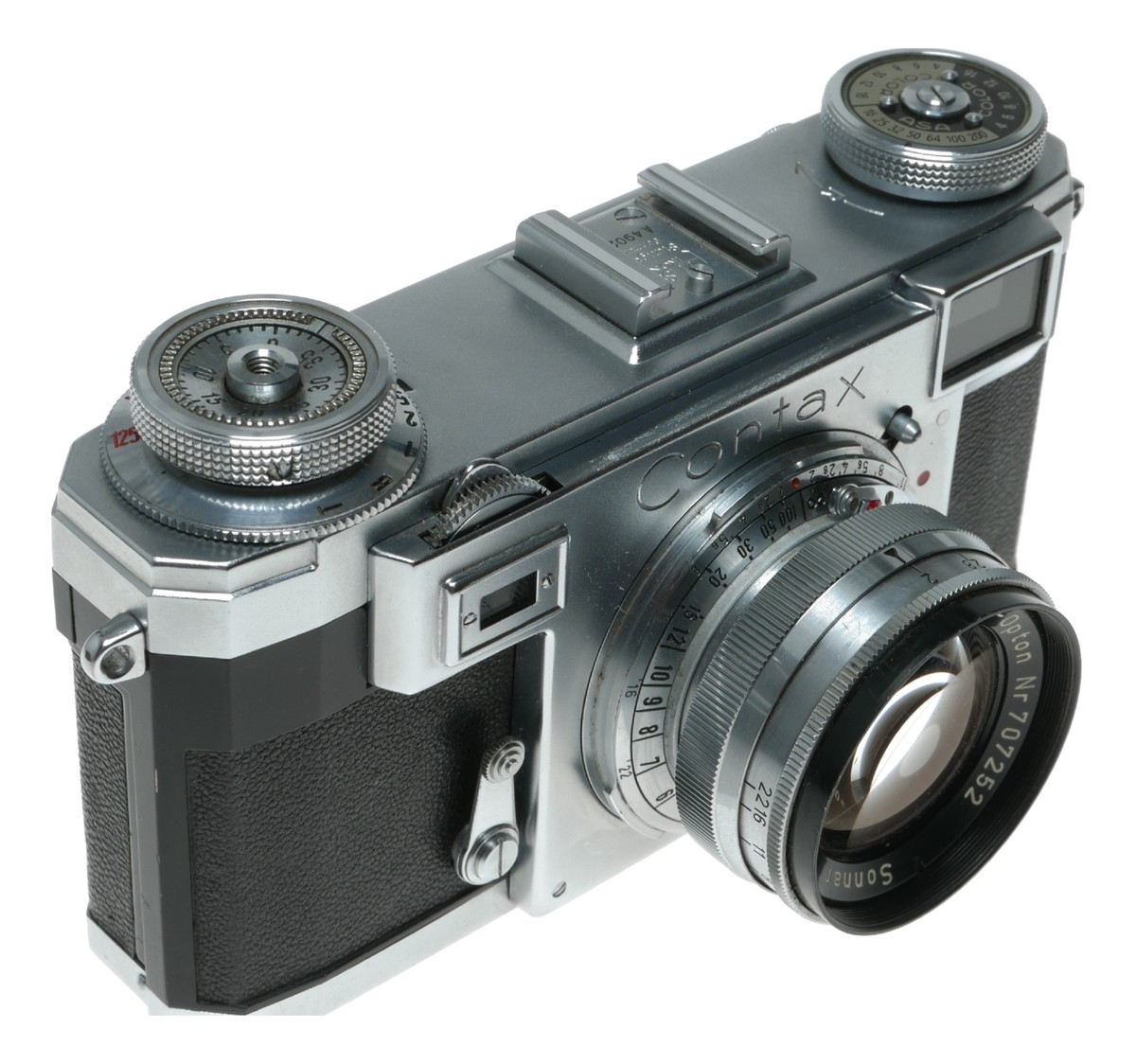 ■ZEISS IKON Contax II Sonnar 5cm F2 READ* Zeiss Ikon Contax II Film Rangefinder Camera w/ Carl