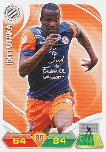 UTAKA # NIGERIA MONTPELLIER.SC MHSC TRADING CARDS ADRENALYN PANINI FOOT 2013 - Picture 1 of 1