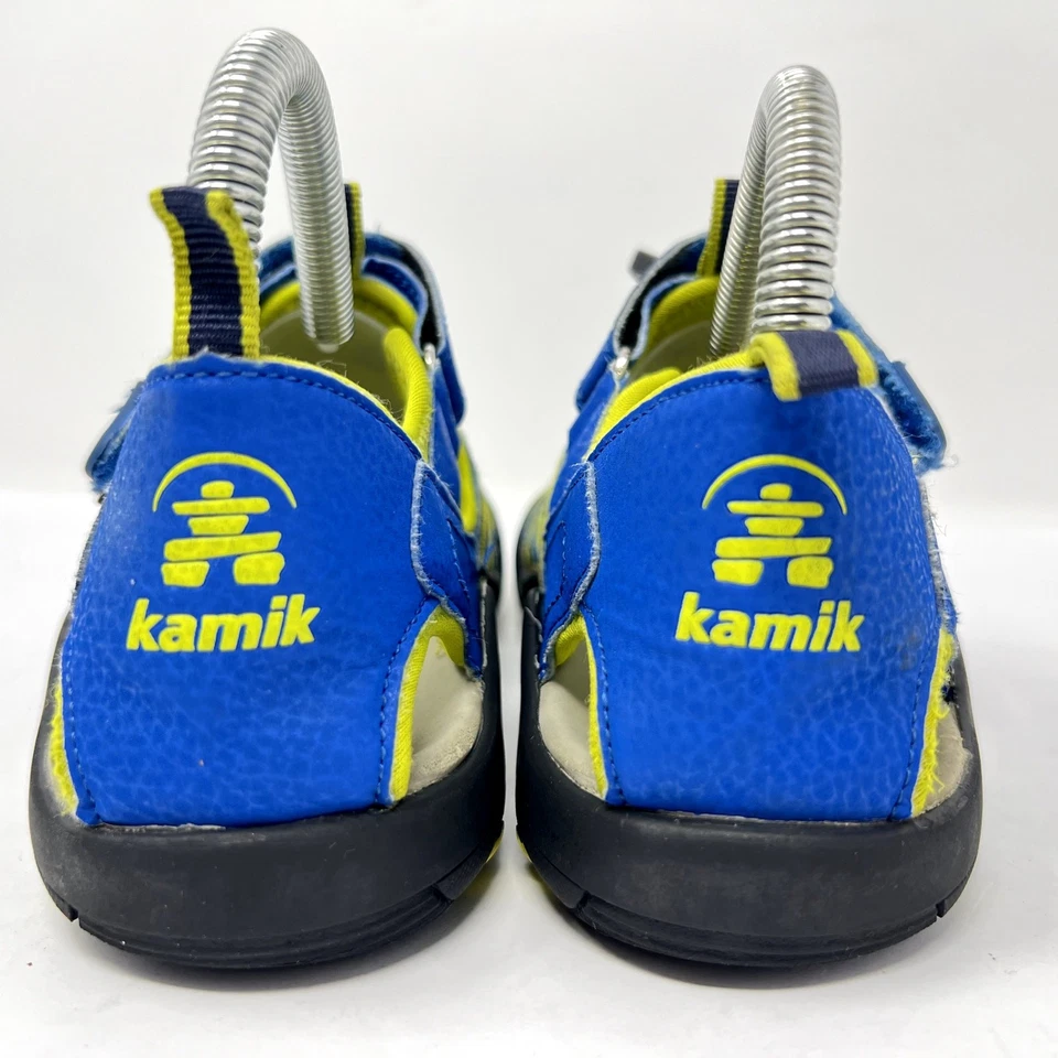 Kamik Cangrejo Sandalia Zapatos Agua Niños EE. UU. 4 Azul Impermeable Nadar Lago Jugar Verano Foto 4 de 4