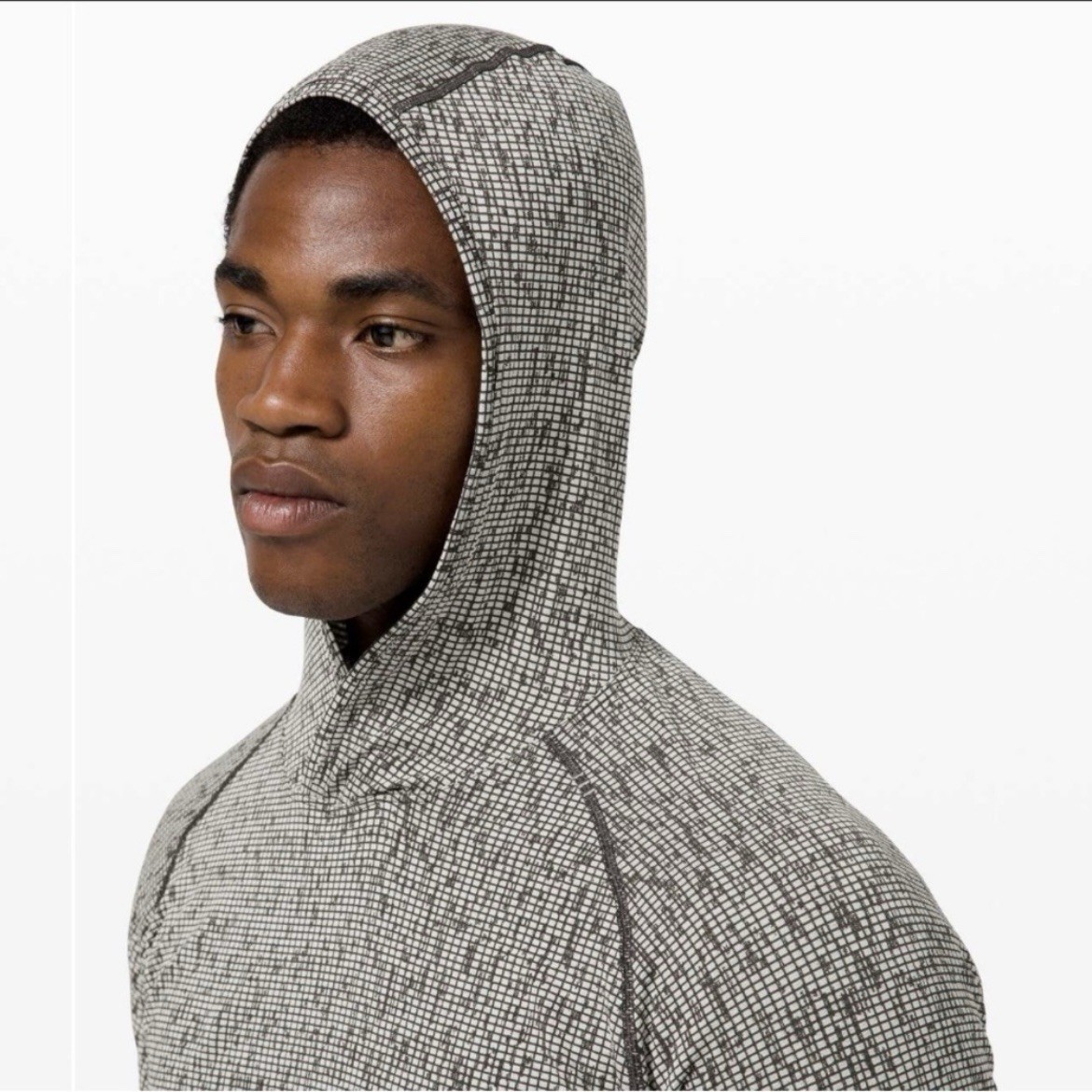 Lululemon Space Code Graphite Grey Vapor Print Me… - image 11