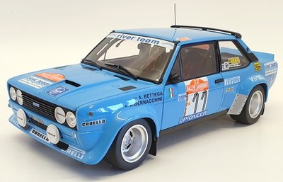 Kyosho Maßstab 1:18 Modellauto 08376C - Fiat 131 Abarth 1983 Sanremo Rally