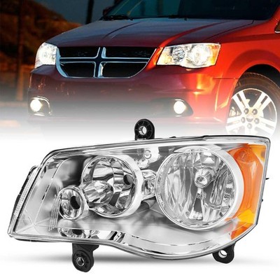 Anti-Fog Headlight Grand Caravan 2011-2020 Town Country 08-16 Halogen Left