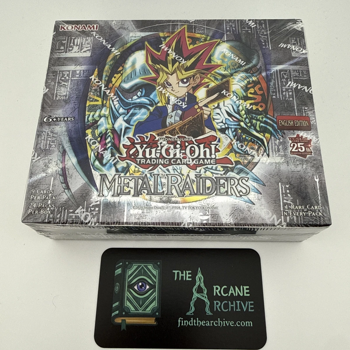 Yu-Gi-Oh! TCG Metal Raiders Sealed Collectible Card Game Boxes for