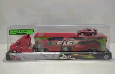 Vintage Racing Champions Ertl  Fast and Furious F&F  Kenworth 93 Mazda RX-7