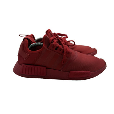 Adidas NMD R1 Scarlet FV9017 Triple Scarlet Red Men's Running Shoes Sz 10.5 US