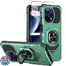 Mocotto for Cricket Icon Plus 2026 Phone Case/ATandT Verge 2 Case with Temper