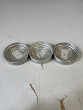 VTG 3 PRESTO Glass Metal Canning Regular Lid w/Good Houskeeping Seal of Approval