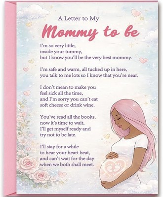 Happy Mothers Day Card for Mommy-to-Be, Expecting Mother's Day Cards Gifts Pregn