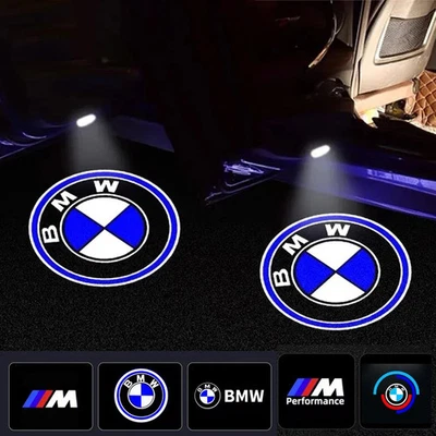 2PCS- LED Auto Tür Projektor Lampen Willkommen Licht für Mini B-M-W - Bild 1 von 4