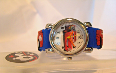 Flik Flak Armbanduhr Kinder Swatch Disney Pixar Car Swiss 2016 läuft & verpackt