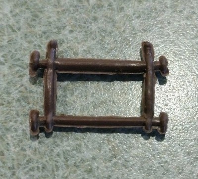 1960's-70's Marx Johnny West Brown Bit Nice Cond Intact