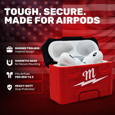 Airpod Pro 1 2 Case Milwaukee Packout Durable Toolbox Design Made in USA