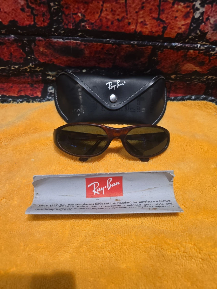 Ray-Ban Tortoise Oval Vintage Sunglasses for sale | eBay