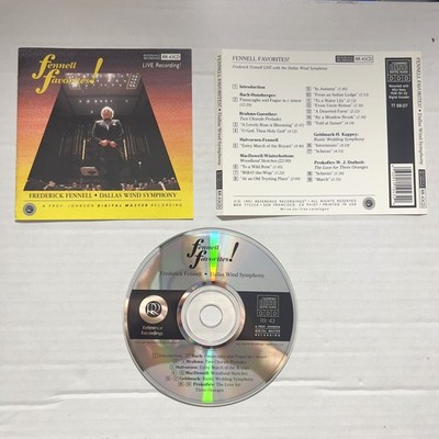 Frederick Fennell   Fennell Favorites! CD 1991 Live - CD & ARTWORK ONLY,NO CASE