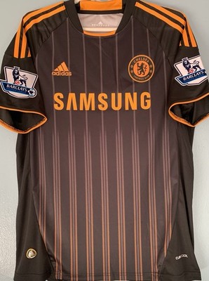 Didier Drogba Signed Chelsea 2010/11 Away Jersey Autographed Shirt
